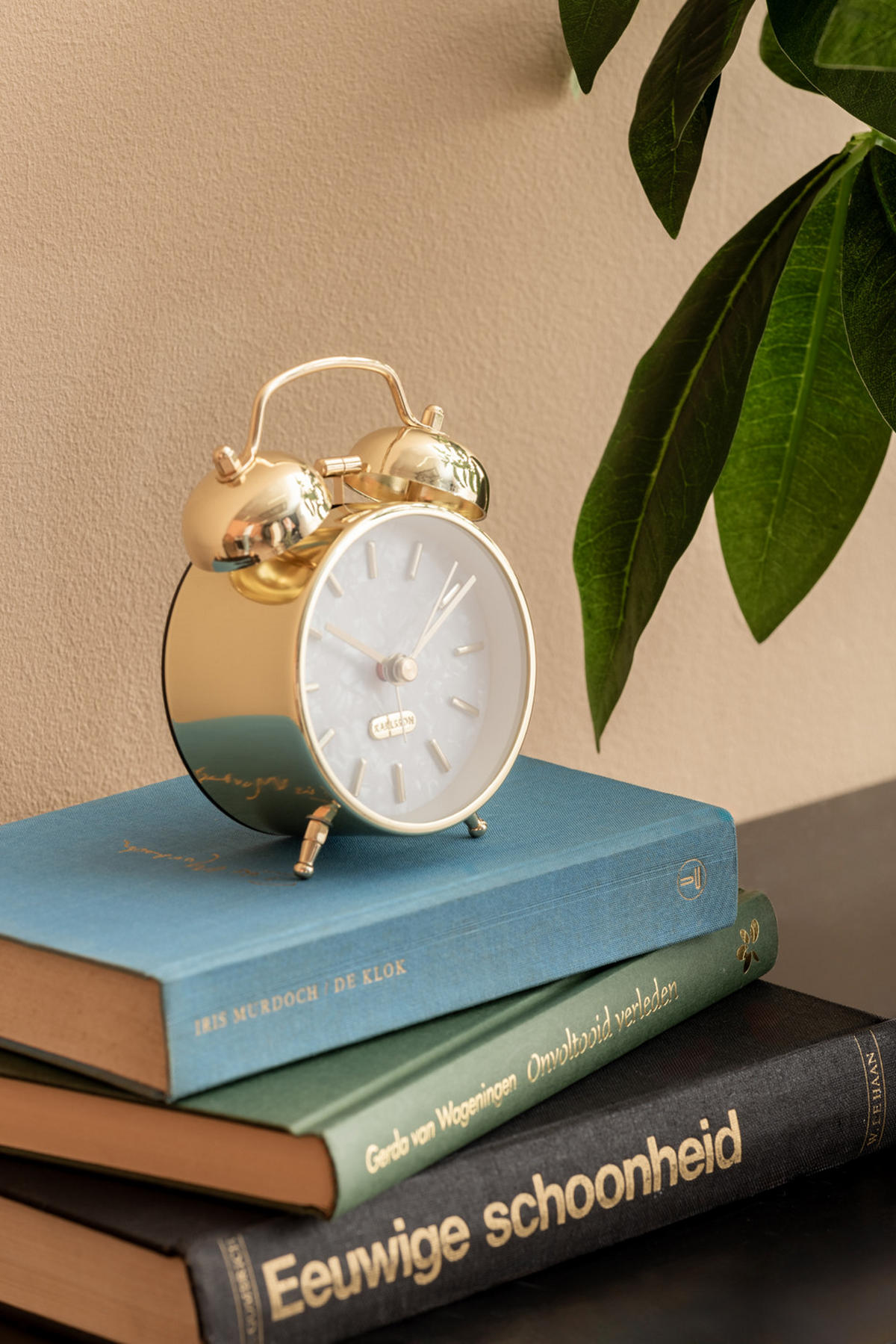 WECKER Pearl Glow 8/8/12 cm - Goldfarben, Metall (8/12/8cm) - Karlsson