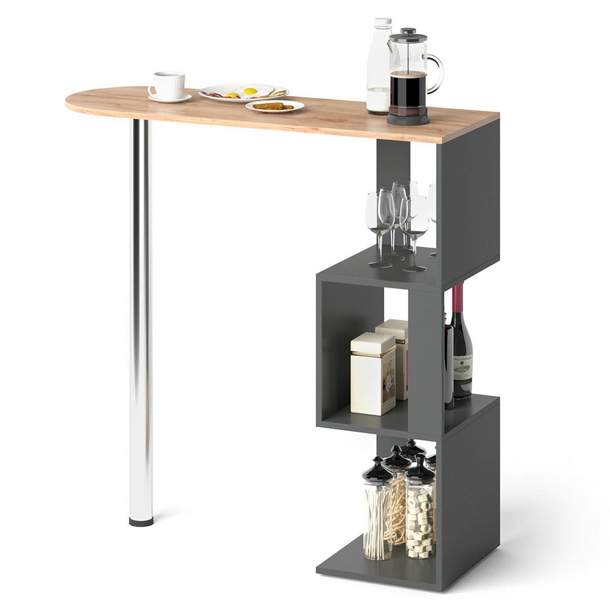 BARTISCH Vincent Goldkraft Eiche 113 x 39.8 cm - Eiche Wotan, Holzwerkstoff (113/111.8/39.8cm) - Vicco
