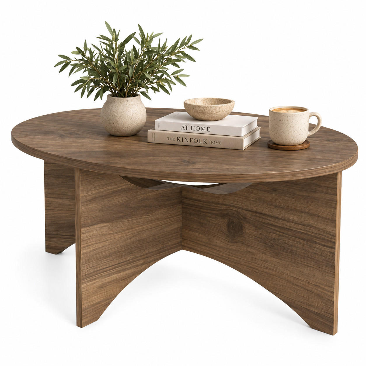 Decorotika Couchtisch Braun 70x42x100 cm