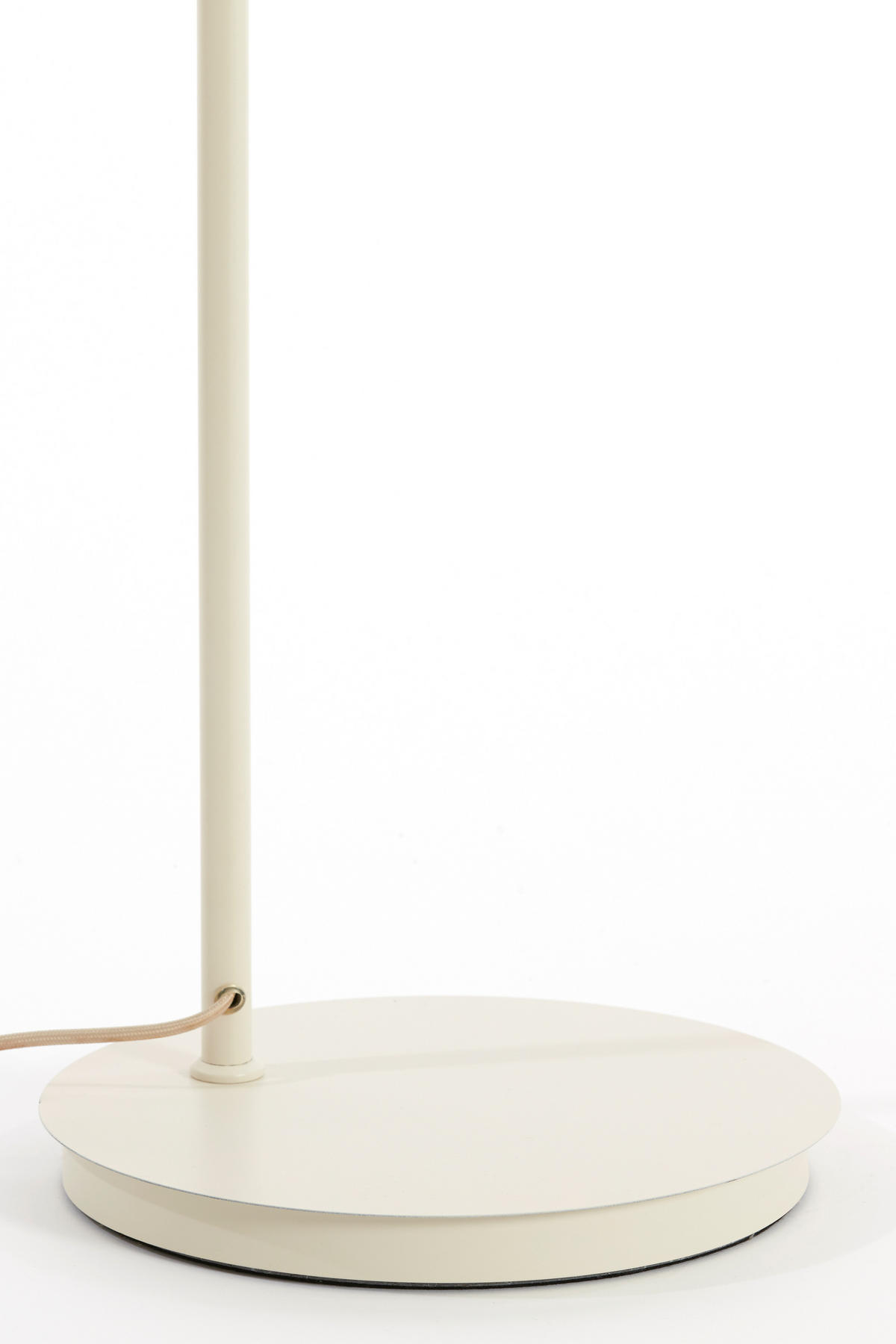 STEHLEUCHTE Baylie Weiß Ø43/165 cm - Weiß, Metall (43/30/165cm) - Light & Living