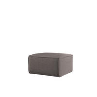 POLSTERHOCKER Celes Prem.65 Asc. Bukla - Taupe, Holzwerkstoff/Textil (65/40/65cm) - Fun Möbel