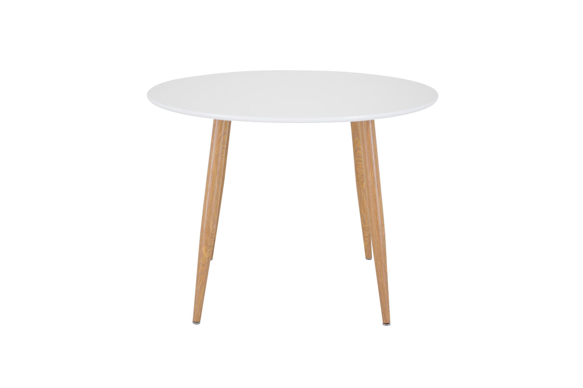 ESSTISCH PLAZA Weiß 100x100x75 cm - Weiß, Holzwerkstoff (100/100/75cm) - FURNLUX