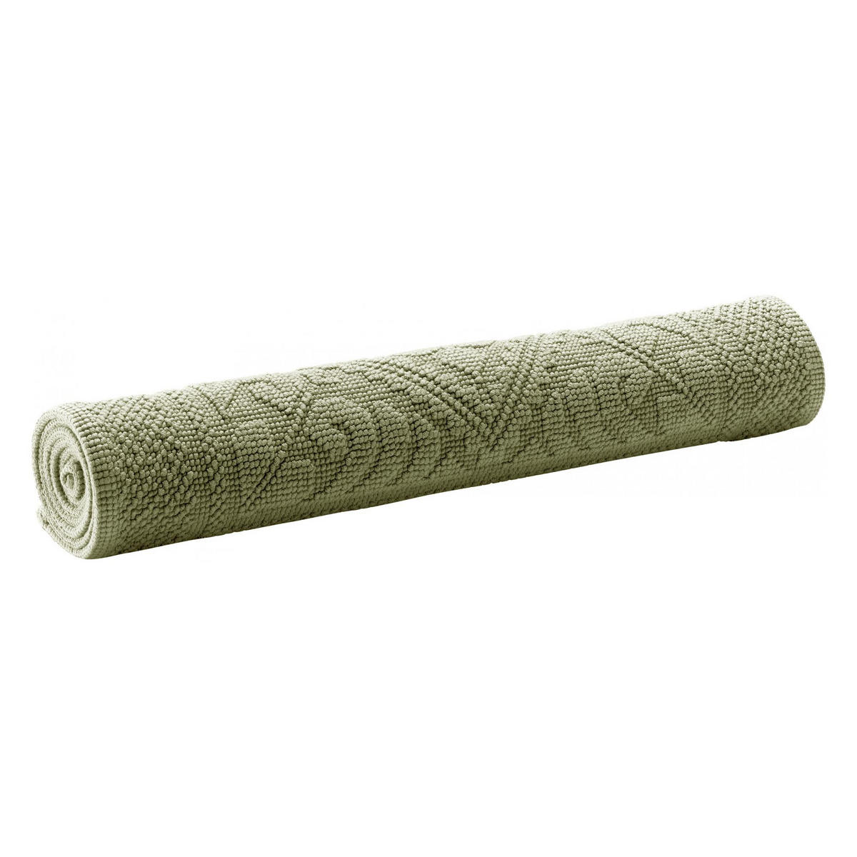 BADTEPPICH Enzo tindgrün 54 x 64 cm - Grün, Textil (54/64cm) - Vivaraise