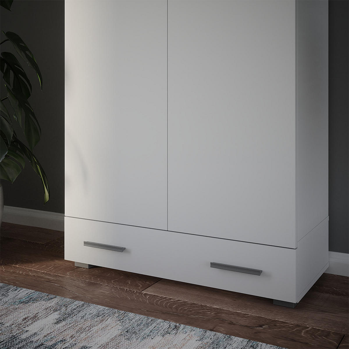 PŘÍDAVNÝ MODUL Frank Bílá - bílá, kompozitní dřevo (80/17.4/37cm) - Vicco