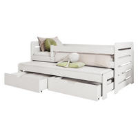 JUGENDBETT Tomas II - Weiß, Holz (90/200cm) - MIRJAN24