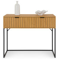 KONSOLENTISCH SELO - Schwarz, Holzwerkstoff (40/100/80cm) - IDIMEX