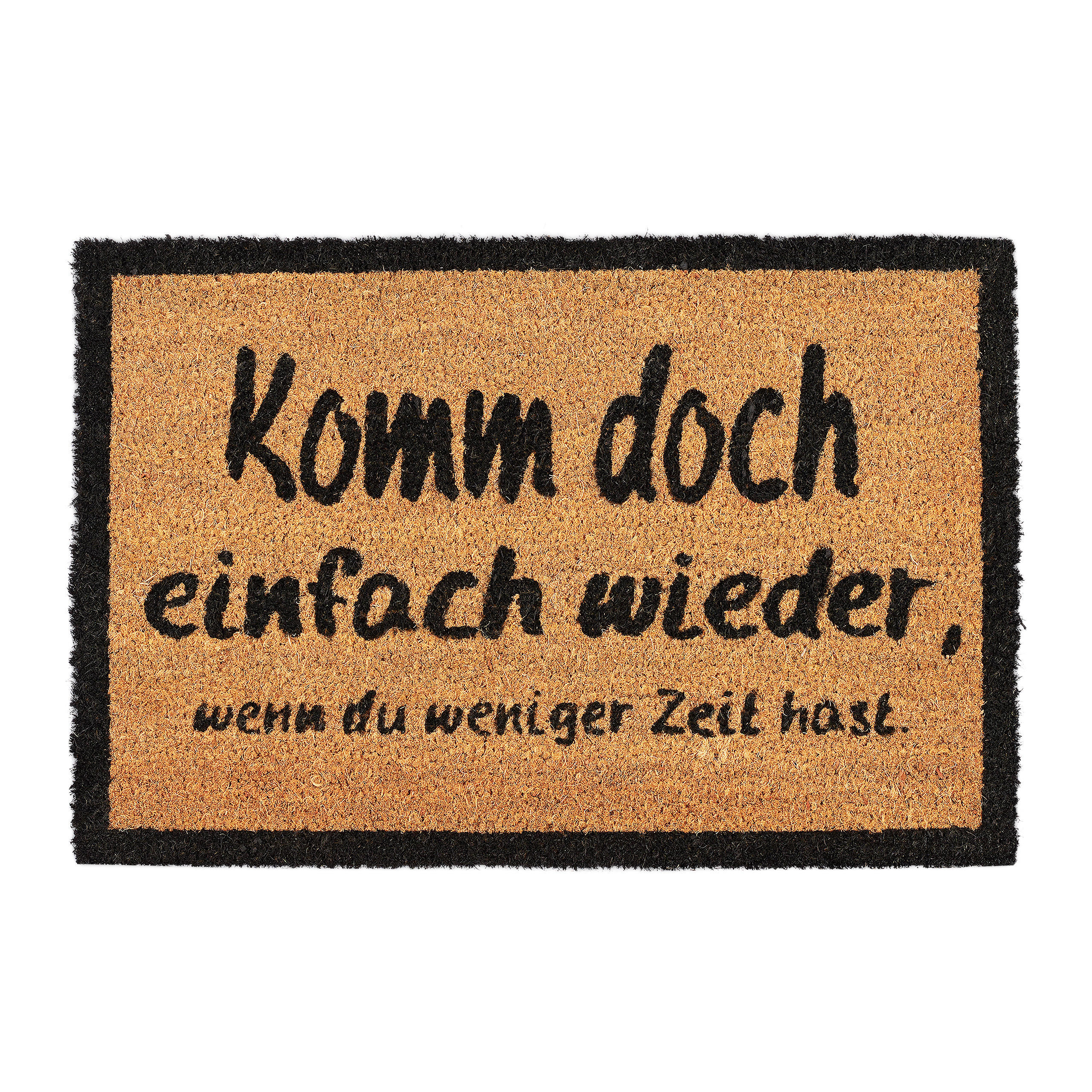 Relaxdays Fussmatte Mehrfarbig 60x40 cm