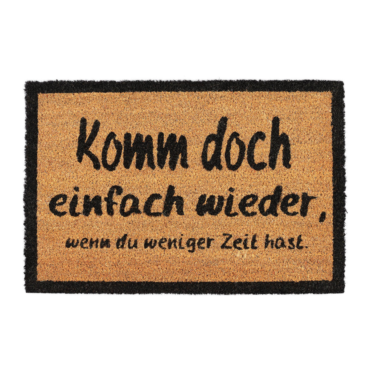 FUSSMATTE - Multicolor, Kunststoff/Textil (60/40cm) - Relaxdays