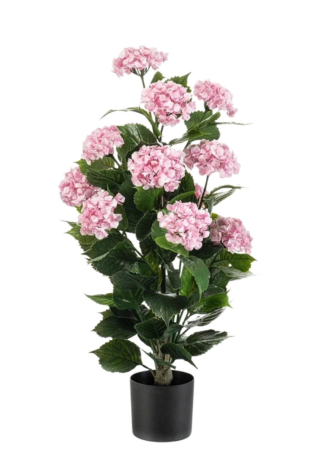 KUNSTBLUME Künstliche Hortensie - Gloria 90 cm - Pink, Kunststoff (90cm) - Emerald