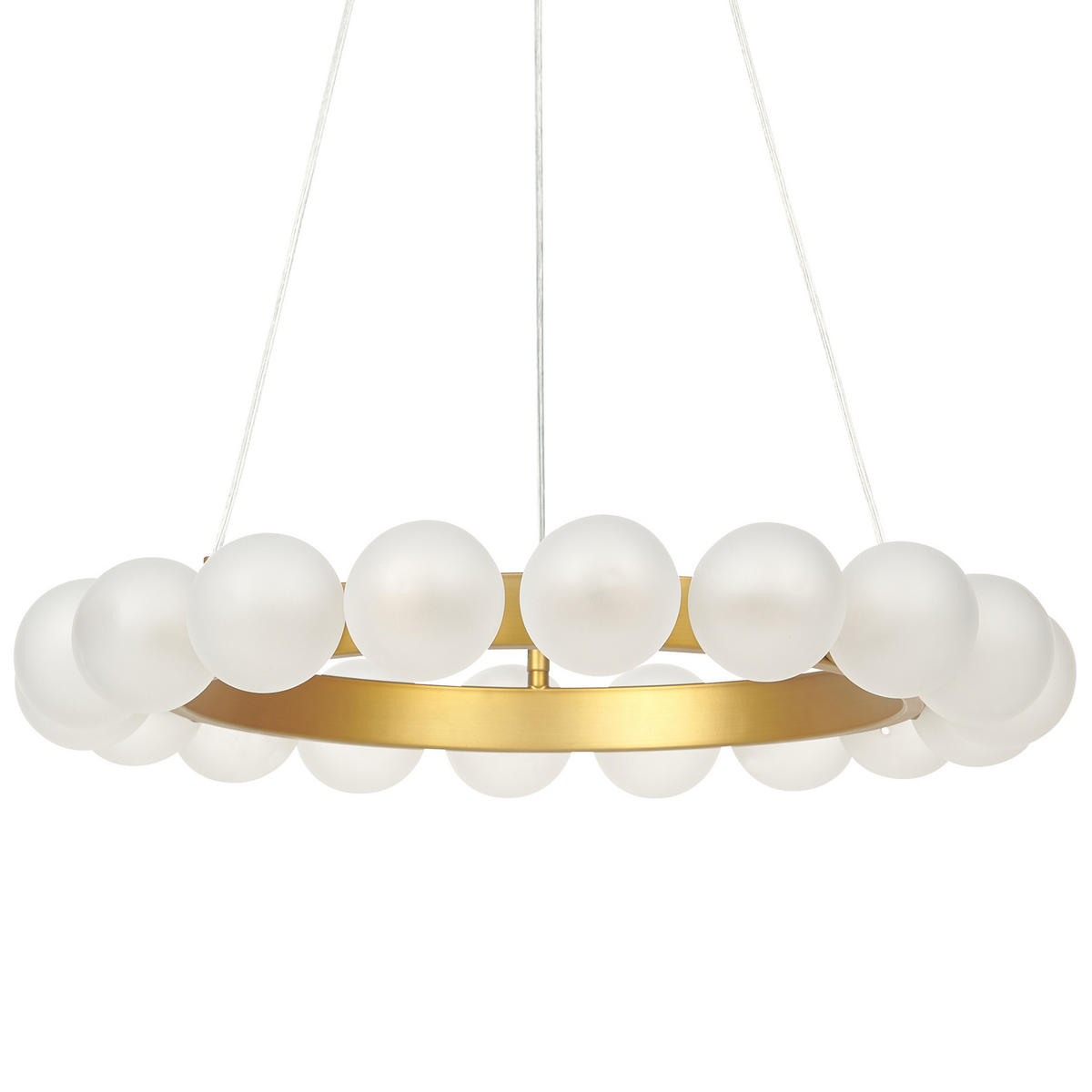 KRONLEUCHTER Georges 59/59/146 cm - Goldfarben, Metall (59/59/146cm) - Beliani