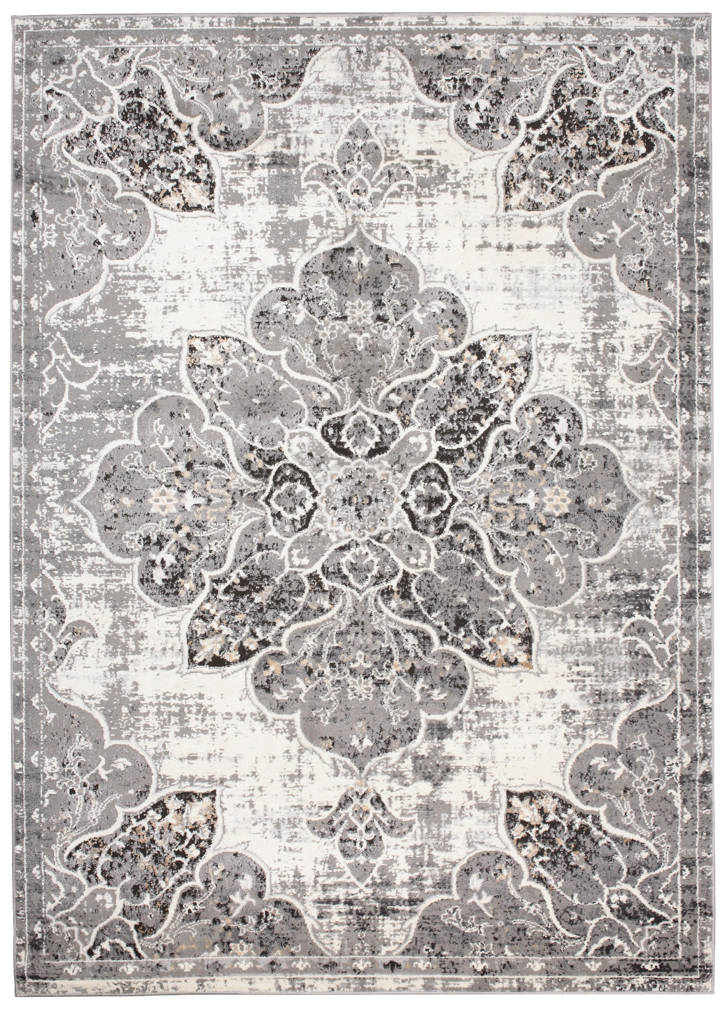 TEPPICH VALLEY Grau 300/400 cm - Grau, Textil (300/400cm) - Tapiso