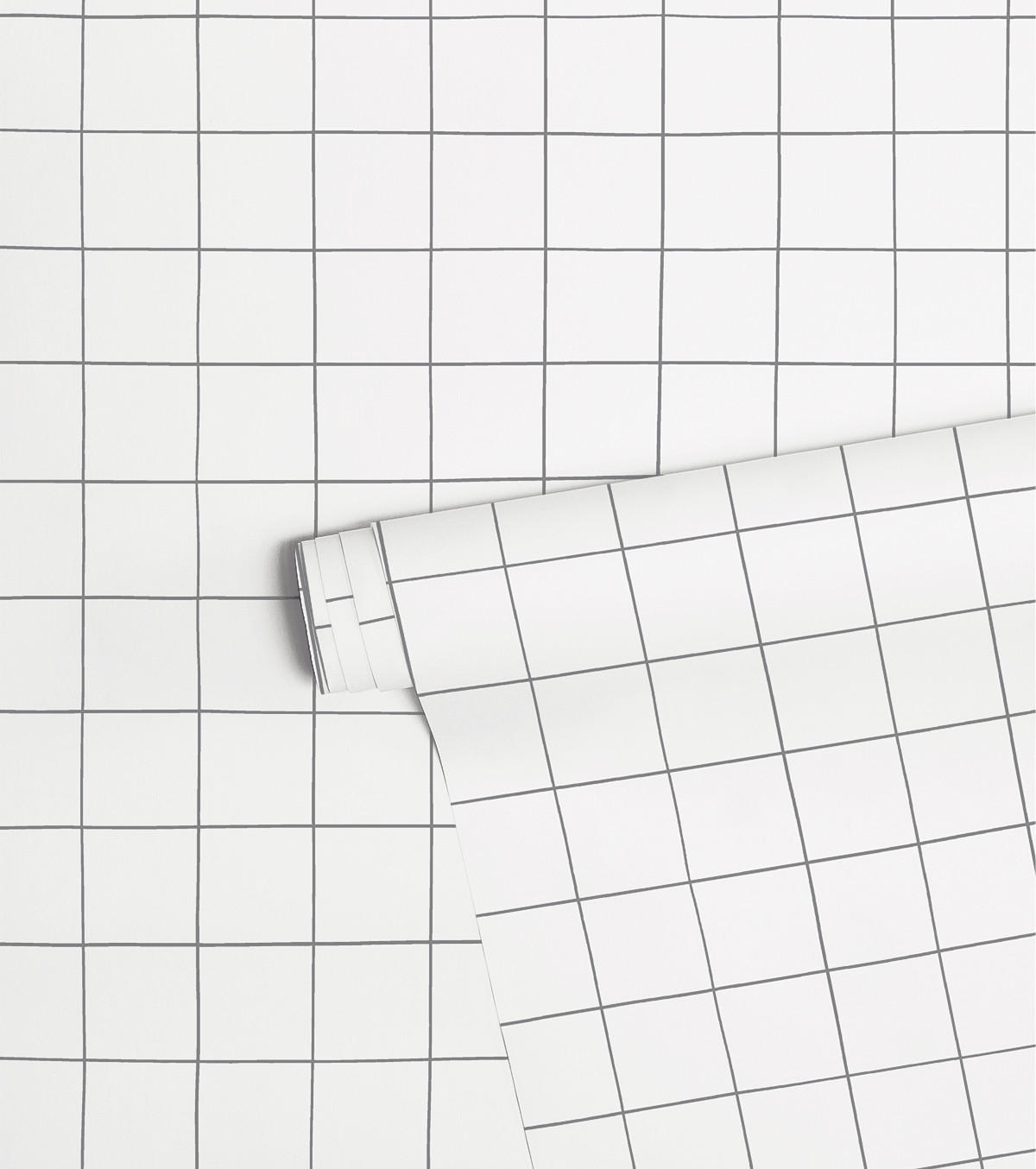 VLIESTAPETE Minima 50 cm x 10 m, grau - Grau, Papier (50/1000cm) - Lilipinso