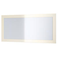 SPIEGEL Lima Creme Hochglanz - Creme, Holzwerkstoff (89/45/2cm) - Vladon