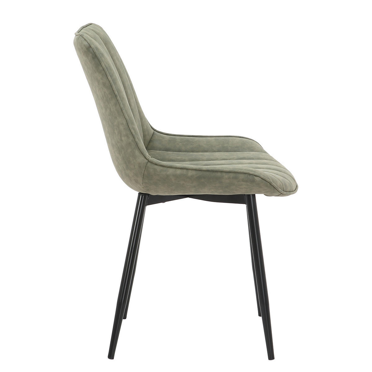 POLSTERSTUHL - Olivgrün, Kunststoff (53/81/60cm) - home24