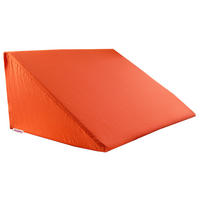 KEILKISSENBEZUG Basic 100% Baumwolle orange 62/49/30 cm - Orange, Textil (62/49cm) - beties Heimtextil