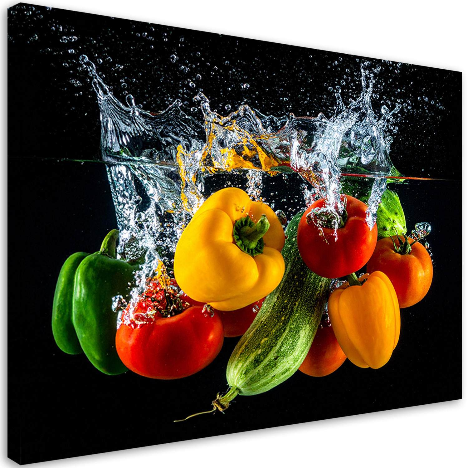 Feeby Bild Mehrfarbig 90x60 cm