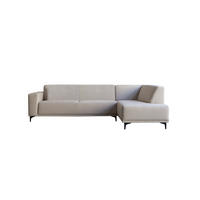 SOFA Lars Beige aus Stoff - Beige, Textil (294/185cm) - Tikamoon
