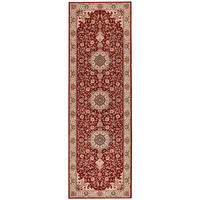 ORIENTTEPPICH Dolna 80x250 cm - Rot, Textil (80/250cm) - THEKO