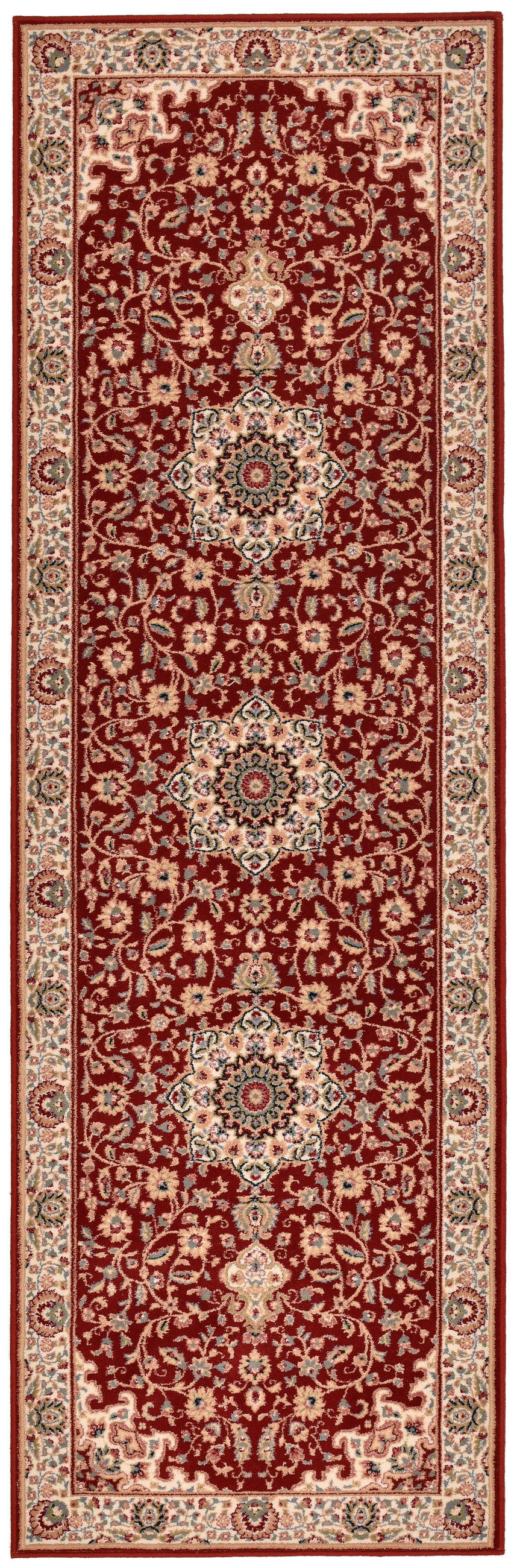 ORIENTTEPPICH Dolna 80x250 cm - Rot, Textil (80/250cm) - THEKO