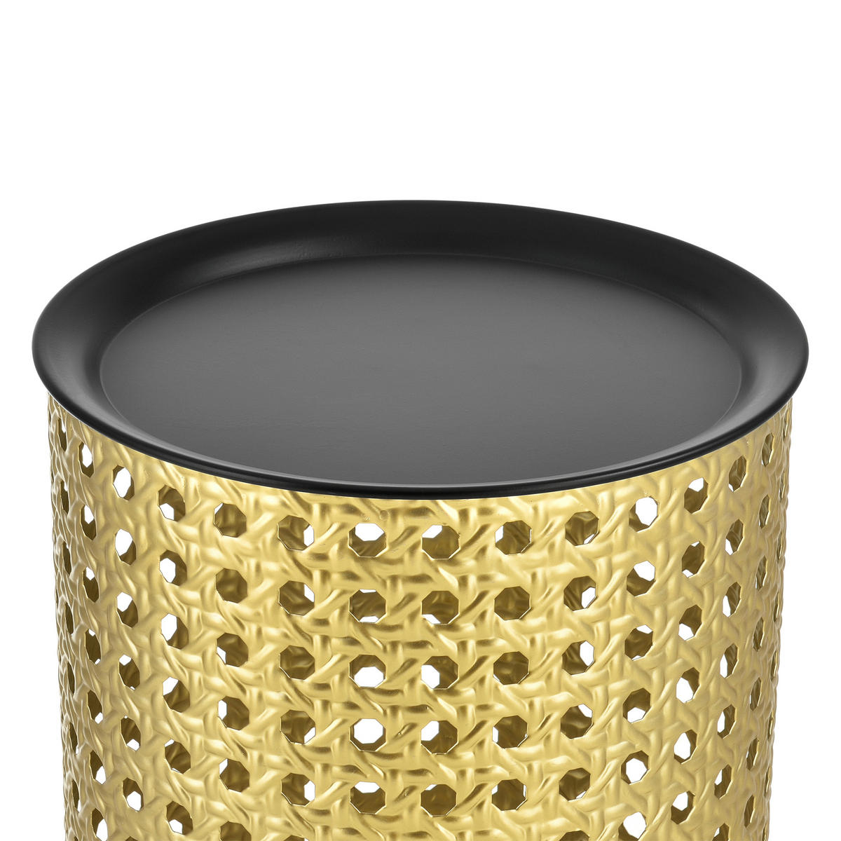 BEISTELLTISCH Theux im 2er Set - Goldfarben, Metall (30/30/41cm) - [en.casa]