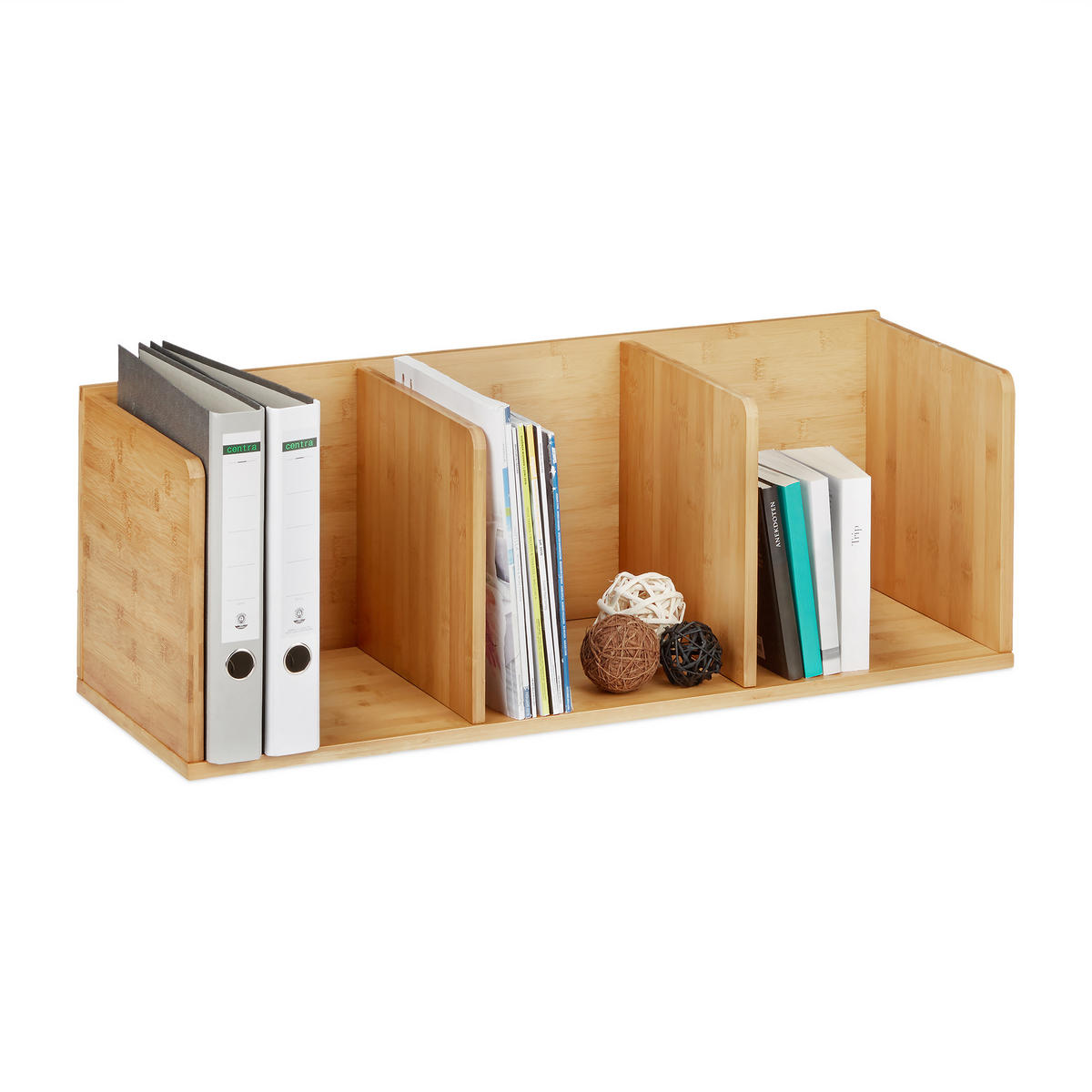 ECKREGAL - Hellbraun, Holz (29/85.5/29cm) - Relaxdays