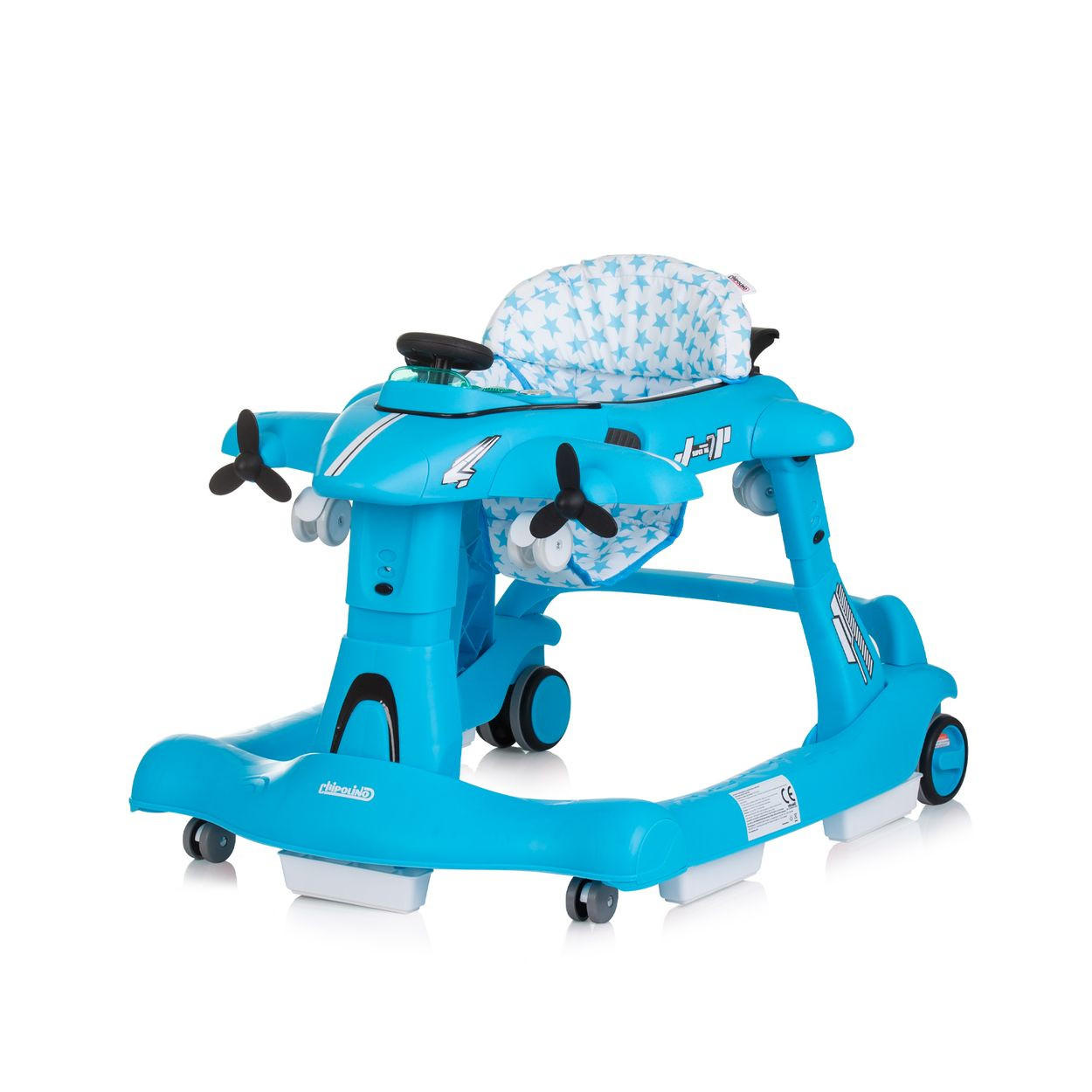 Chipolino Lauflernhilfe Blau 55x50x68 cm