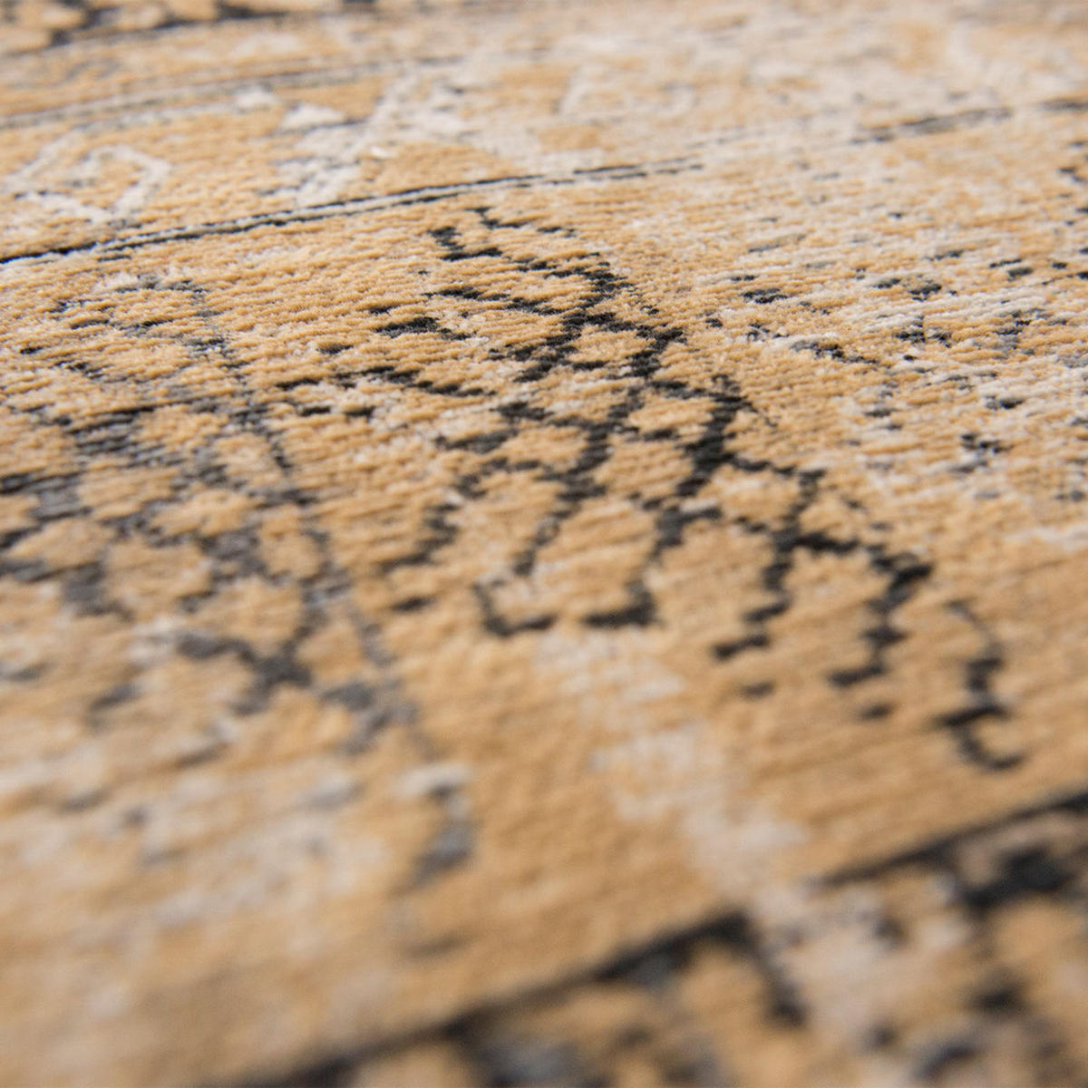 TEPPICH Agha Old Gold Antiquarian 170/240 cm - Beige, Textil (170/240cm) - Louis De Poortere
