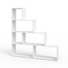 SCHODIŠŤOVÝ REGÁL Bílá - bílá, kompozitní dřevo (163/155/29cm) - Vicco