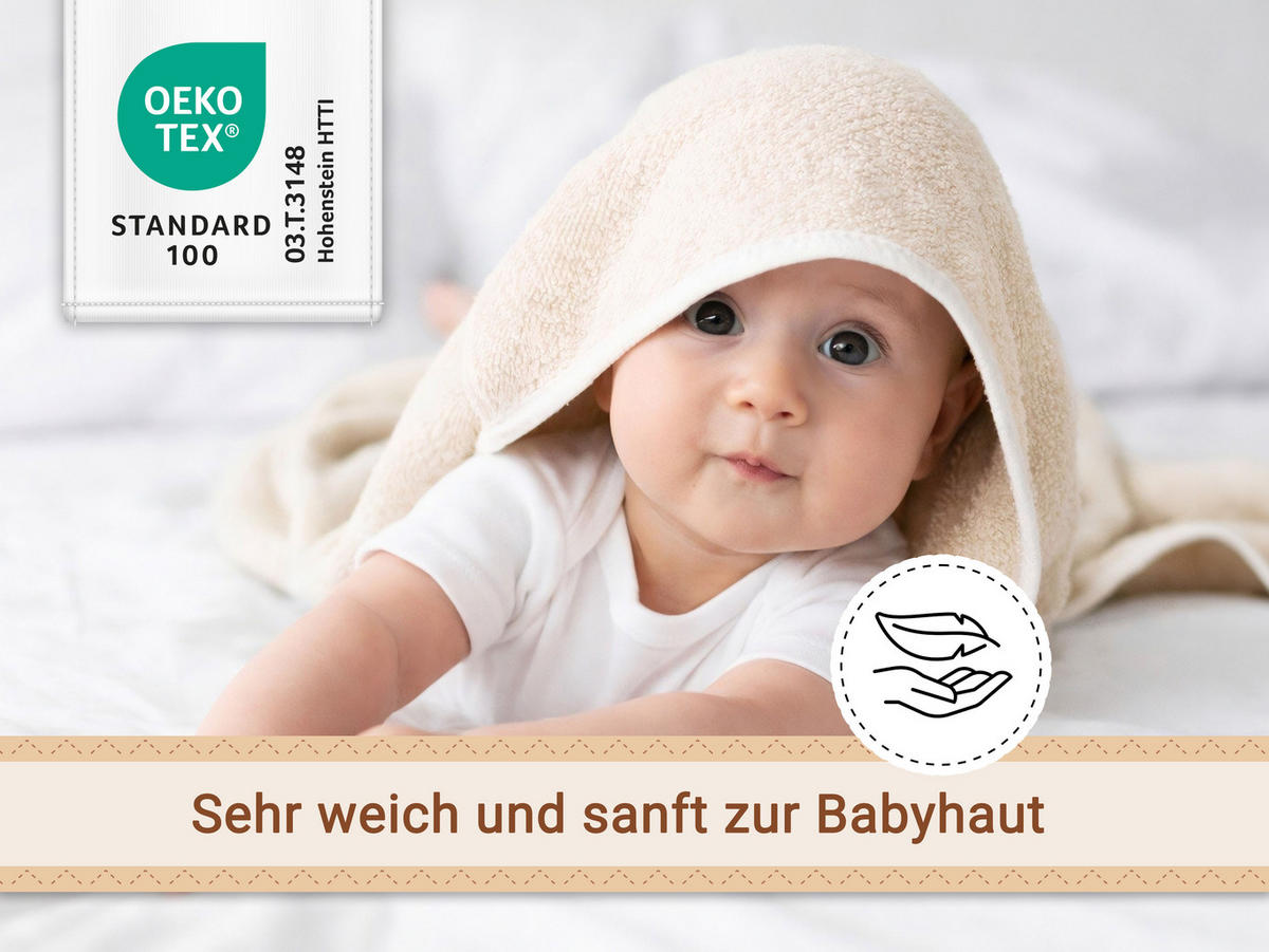 HANDTÜCHER, 100x100 cm, 100% Baumwolle, natur - Beige, Textil (100/100cm) - Zollner