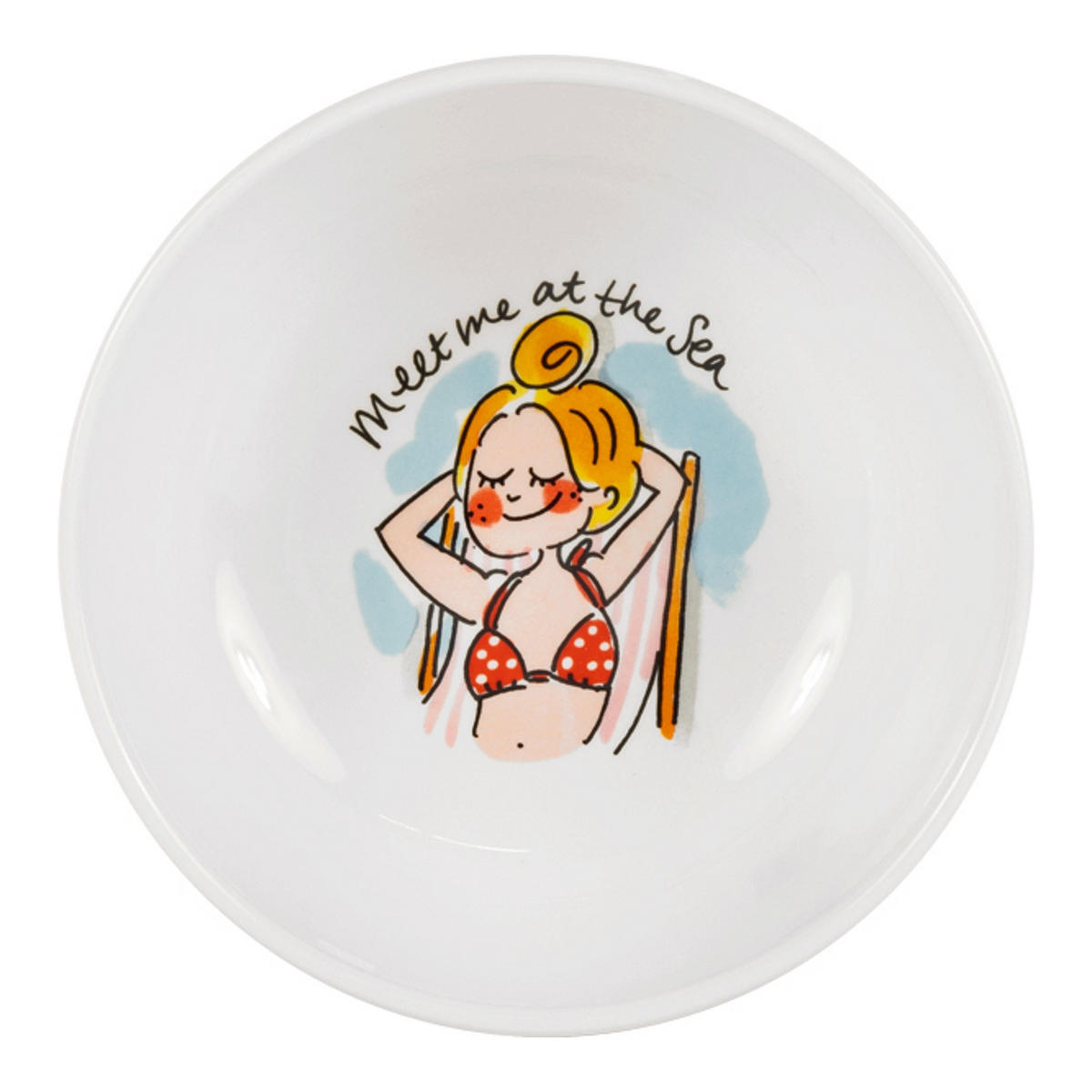 SCHALE Bikini in Bunt - 15cm - Multicolor, Keramik (15.5/6.7/15.5cm) - Blond Amsterdam