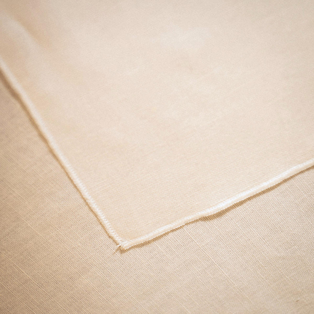 TISCHDECKE Mira. Bio-Baumwolle und Leinen. 170x300 cm. Beige. - Beige, Textil (170/300cm) - SOWL