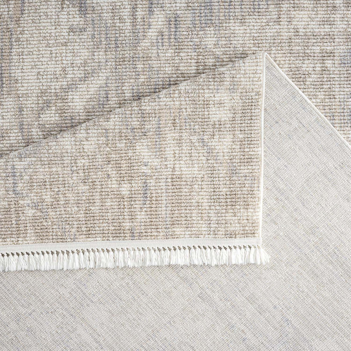 KURZFLOR-TEPPICH Clasico 9150 Beige 140x200 cm - Beige, Textil (140/200cm) - carpet city