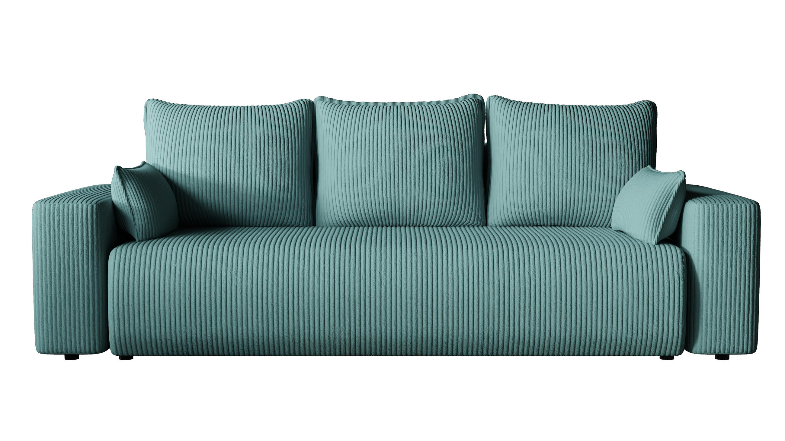 XXXLutz Sofa Pastellblau 242x85x95 cm