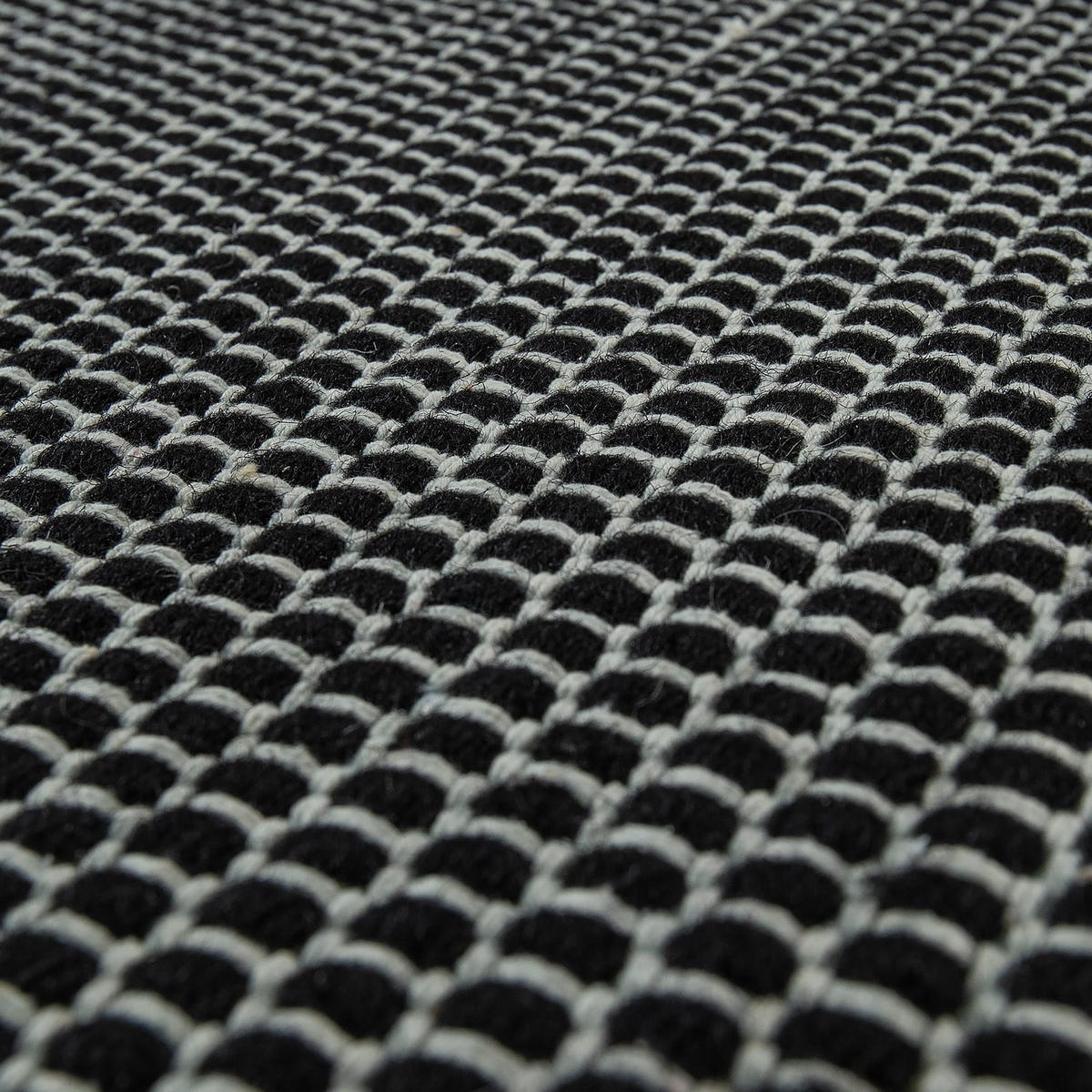NATURFASERTEPPICH 240/340 cm Kasko 300 - Schwarz, Textil (240/340cm) - Paco Home