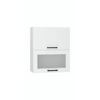 GLASHÄNGESCHRANK W60GRF/2 SD - KENDRO - Funktionales Design Konzept - Weiß, Holz/Metall (60/72/30cm) - ROYAL24_MARKT