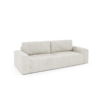 SCHLAFSOFA 4-Sitzer Cord Beige - Beige, Textil (244/70/102cm) - Furnisell