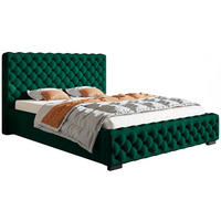 BETT Butelgrün BEN 12 180x200 cm - Grün, Textil (180/200cm) - Sepro Meble