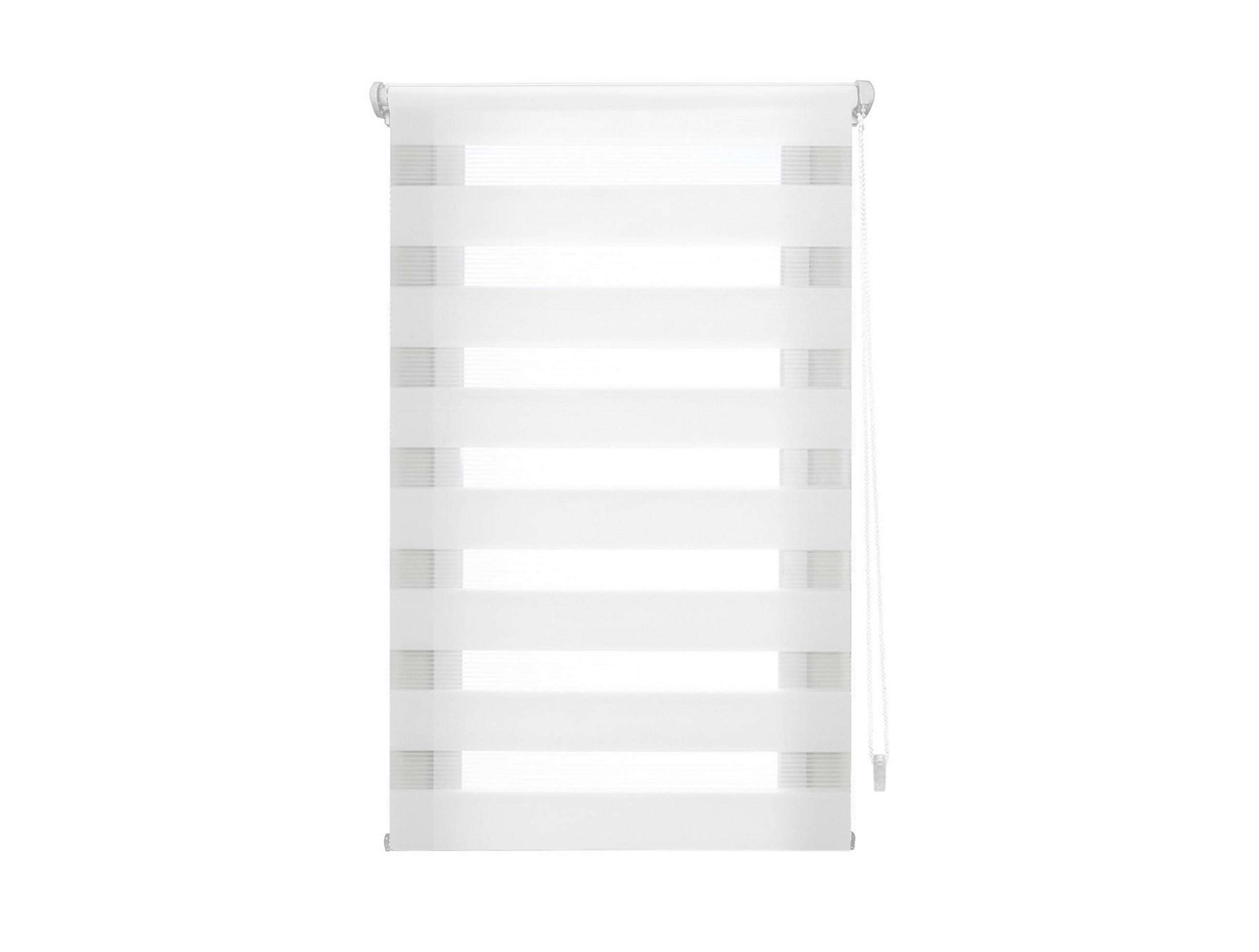 ROLLO Polyester Transluzent Cream 130x180 - Creme, Textil (130/180/1cm) - Purline