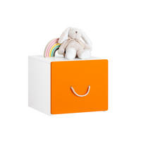 KINDER-SPIELZEUGTRUHE Weiß - Weiß, Holzwerkstoff (40/35/40cm) - SoBuy