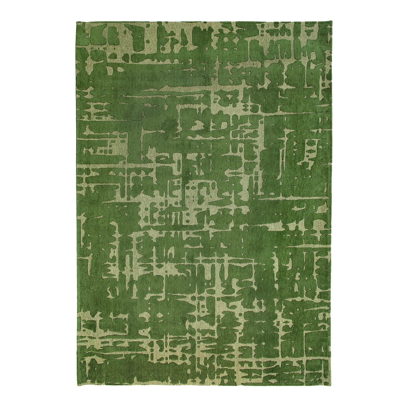 TEPPICH Perrier's Green Structures 170/240 cm - Grün, Textil (170/240cm) - Louis De Poortere