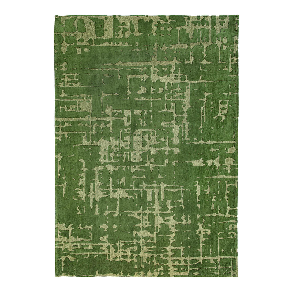 TEPPICH Perrier's Green Structures 170/240 cm - Grün, Textil (170/240cm) - Louis De Poortere