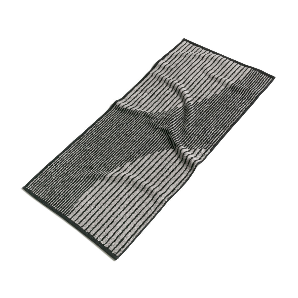 HANDTUCH ILLUSIONS - Kaschmir/Schwarz, Textil (50/100cm) - MÖVE