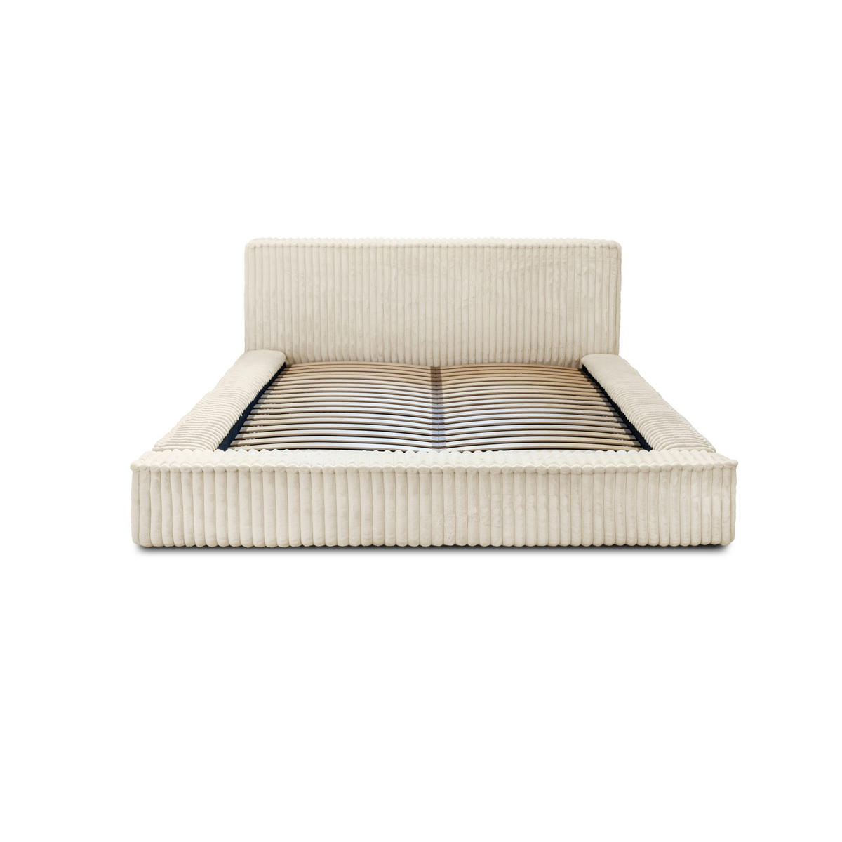 POLSTERBETT Doppelbett Burren 140x200 cm Ecru - Ecru, Textil (140/200cm) - Meblito