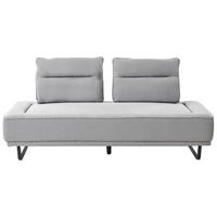 3-SITZER-SOFA Stoff Grau Faxen - Grau, Textil (184/86/90cm) - Beliani