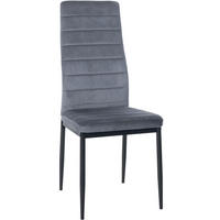 ESSZIMMERSTUHL Mayfair 99x41,5x40 cm hellgrau - Hellgrau, Kunststoff (41.5/99/40cm) - furnicato