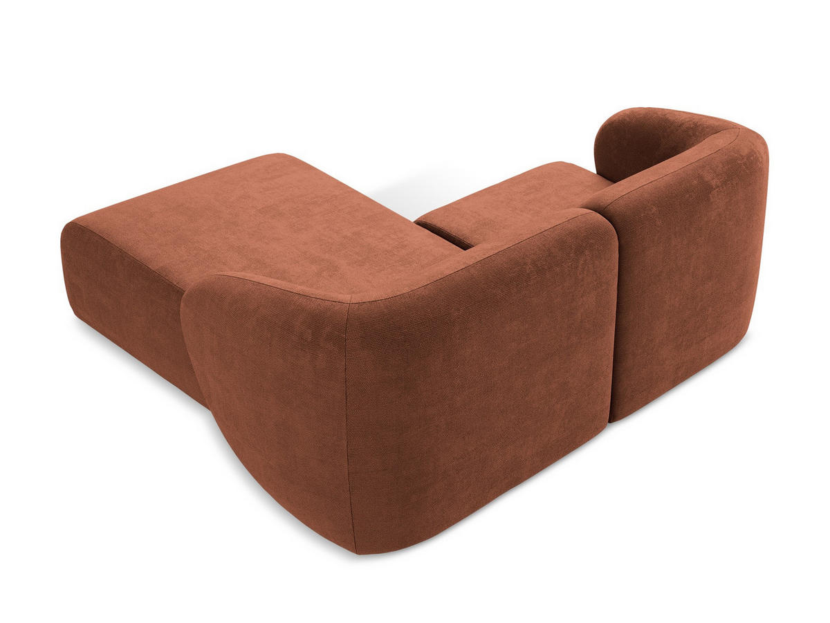 2-SITZER-SOFA Samt Stoff Grau - Silberfarben/Schwarz, Holzwerkstoff/Kunststoff (174/75/94cm) - Makamii