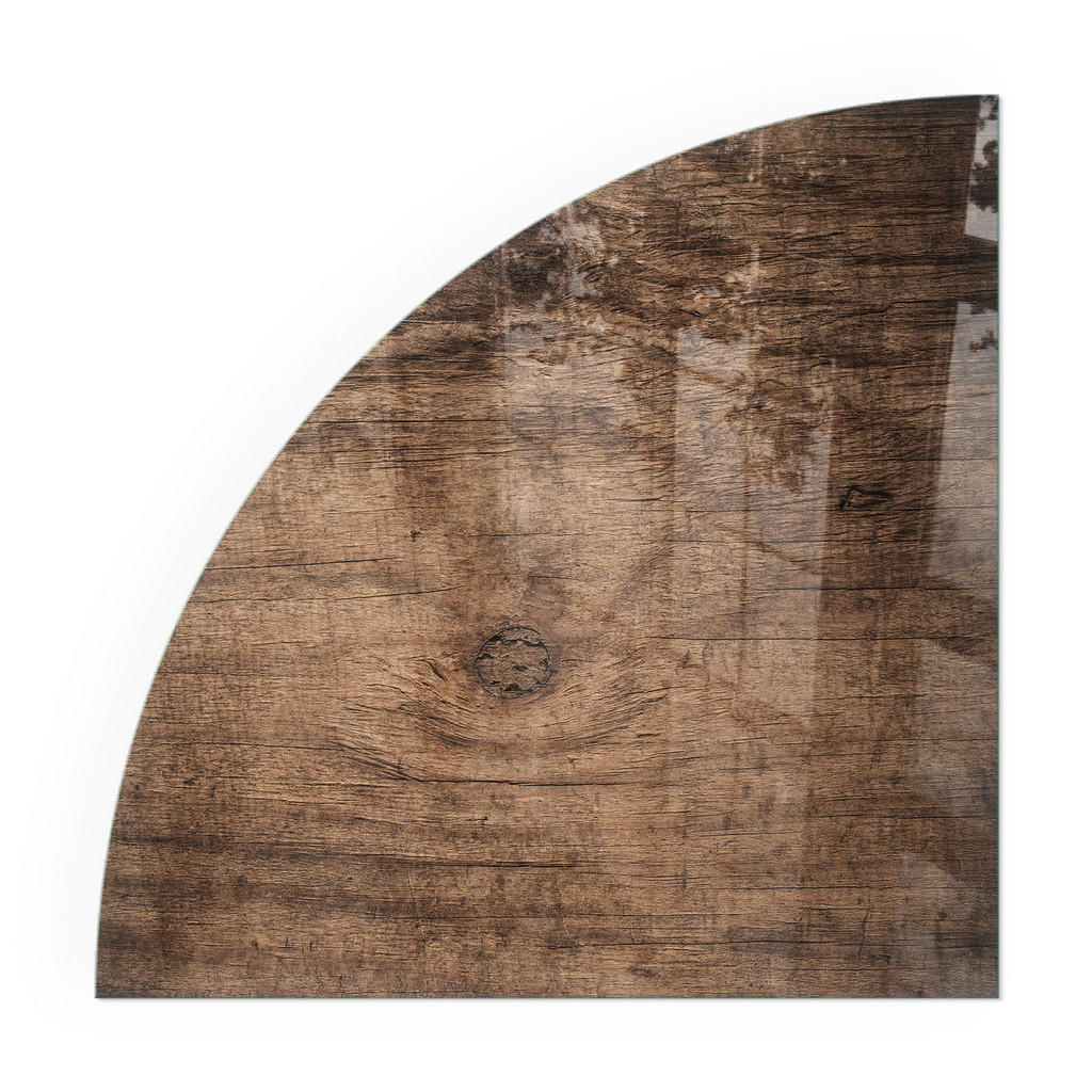 TULUP PODLOŽKA POD KRB 1/4 100x100 cm - Přírodní kresba dřeva