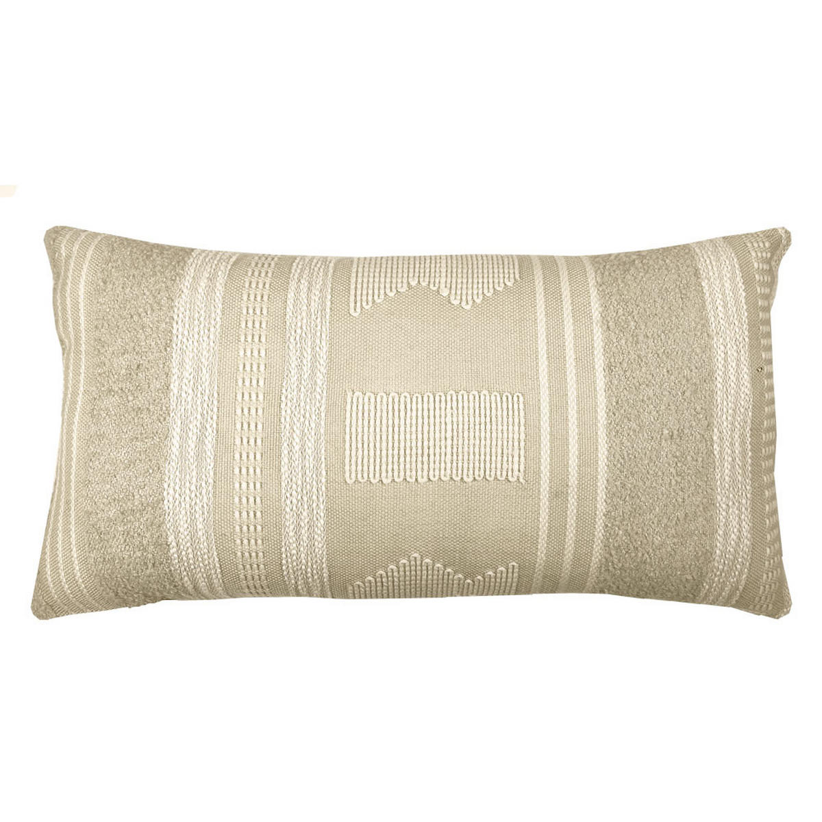 DEKOKISSEN Crafty cremefarbe 35x60 - Weiß, Textil (60/35/12cm) - Malagoon