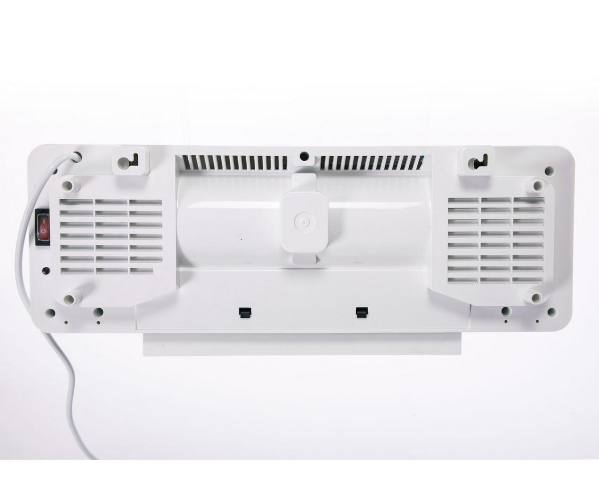 SPLIT-WANDHEIZUNG Weiß mit Fernsteuerung und Programmierung 2000 W - Weiß, Kunststoff (54/19/13cm) - Purline