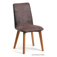 ESSZIMMERSTUHL (8er-Set) Darci 47x92x60 Eiche geölt/Braun - Eichefarben/Braun, Kunststoff (60/92/47cm) - 58aufmkessel